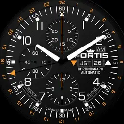 FORTIS B-42 professional chronograph GMT 637.22.11M