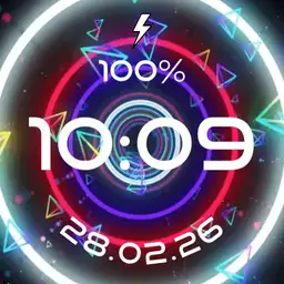 disco lights animated