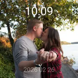 wedding watch face