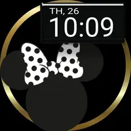 Black and Gold Minnie