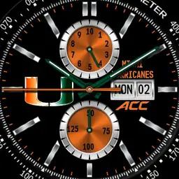 Miami Hurricanes Orange Copy