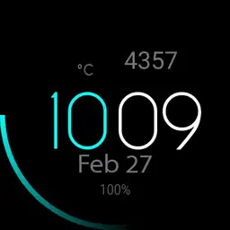 Simple Minimalist Weather Steps