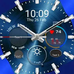 Blue Sophisticated