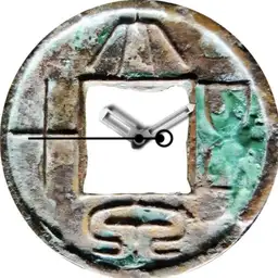 Bronze, Xin Dynasty, 50 Zhu, c. 23 CE