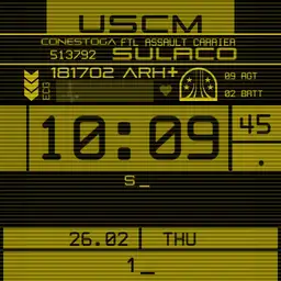 USCM SULACO 1 fake ecg