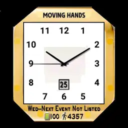 MOVING HANDS Round & Square Watches - WOS6 - Furmaniac