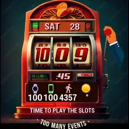 SLOT MACHINE Reels Tell the Time - WOS6