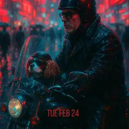 the dog