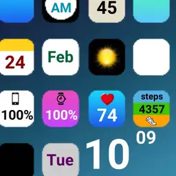 iPhone watch face