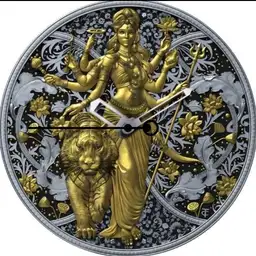 Ruthenium, Gilded, Durga, Cameroon, 2025, 131.82 dollars