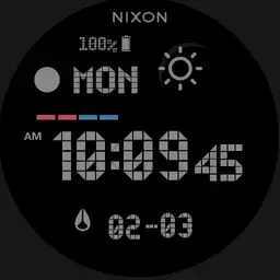 Nixon Super Unit Grey Custom Surf New