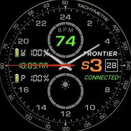 frontier connected black digital