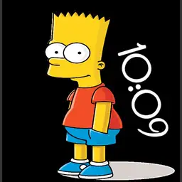 Bart Simpson double pic
