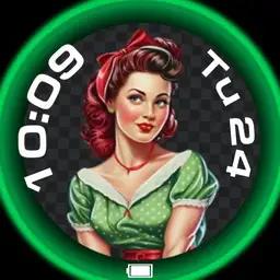 Green Pin-up 2025-1