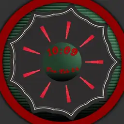 Green and Red Pattern