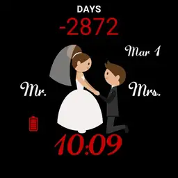 Wedding Countdown watchface