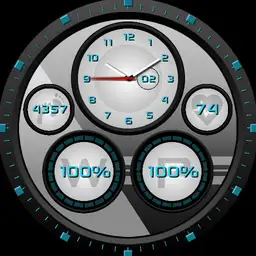 Sporty Stripe White Multi-Screen