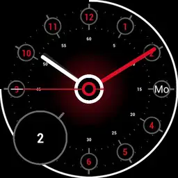 Circle design watch