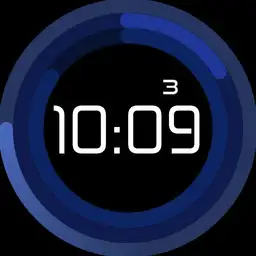 Blue circles