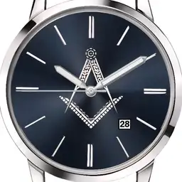 Masonic Classic Silver Blue