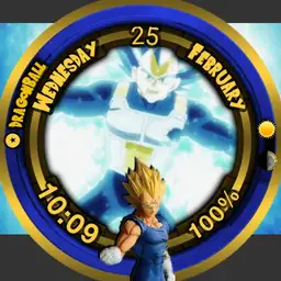 Vegeta Gold Dragon Ball