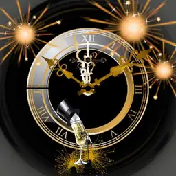 Silvester Happy New Year A