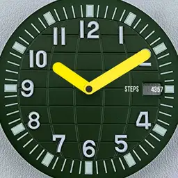 Frag Grenade Step Counter Military March Watch
