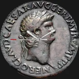 Silver, Nero, Sestertius, Rome, 64 CE