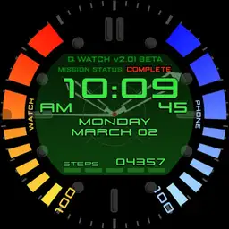 Q WATCH v2.01 BETA des side label and repositioning