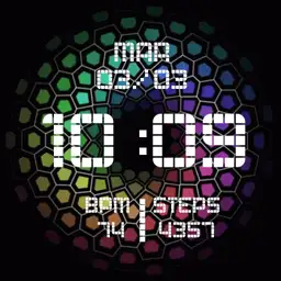 Abstract Animated Watch
