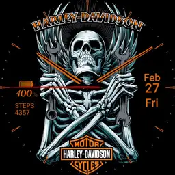 Harley Skull Wings Wrenches Dimmer