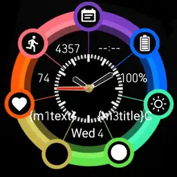 Circular Rounds Watch Color A