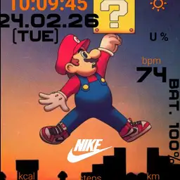 Mi Watch Super Mario Jordan