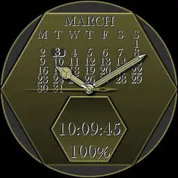 Hexagonal Calendar Ucolor