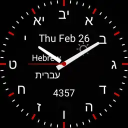 Hebrew Font, Low OPR