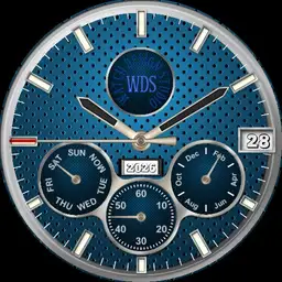 WDS Blue Perpetual Calendar