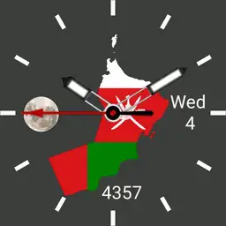 Oman Flag Map Copy