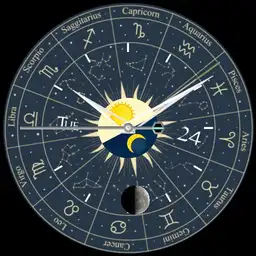Zodiac with day and night