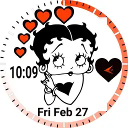 Bettyboop thinking love