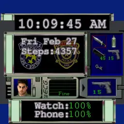 Resident Evil ECG Chris S.T.A.R.S
