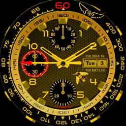 CJP294 Yellow Chrono