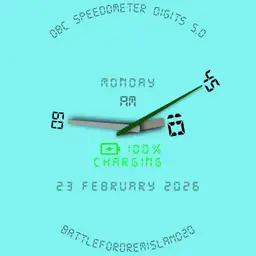 dbc Speedometer digits 5.0