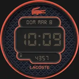lacost digital Red