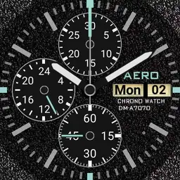 Aero DM-A7070 multi-color chronograph watch