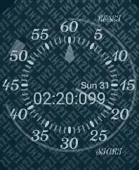 Sapphire Stopwatch