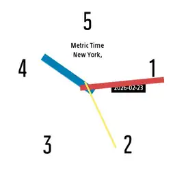 Primario 5h Decimal Time Watch
