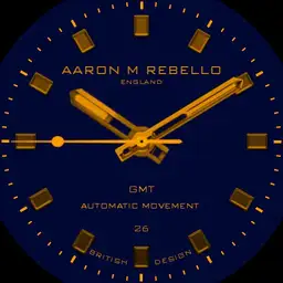 Golden 2 Navy Blue
