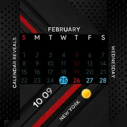 Calendar Reveals Yourself