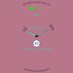 dbc hand analog string 7.8