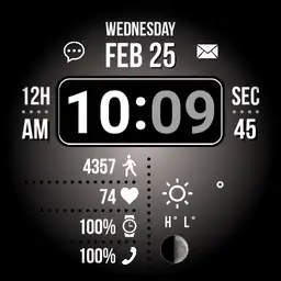 Black and Grey Glow